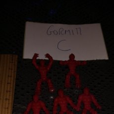 Figuras de Goma y PVC: LOTE 5 GORMITI GORMITIS DUNKIN O SIMILAR. Lote 288232748
