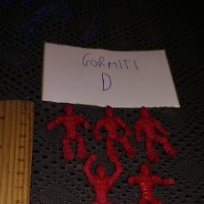 Figuras de Goma y PVC: LOTE 5 GORMITI GORMITIS DUNKIN O SIMILAR. Lote 288237408