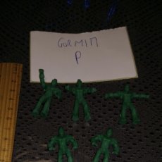 Figuras de Goma y PVC: LOTE 5 GORMITI GORMITIS DUNKIN O SIMILAR. Lote 288292058