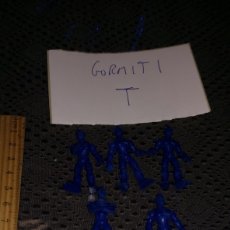Figuras de Goma y PVC: LOTE 5 GORMITI GORMITIS DUNKIN O SIMILAR. Lote 288292548