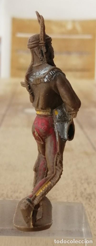 Figuras de goma y PVC: Antiguo Indio Comansi - Foto 3