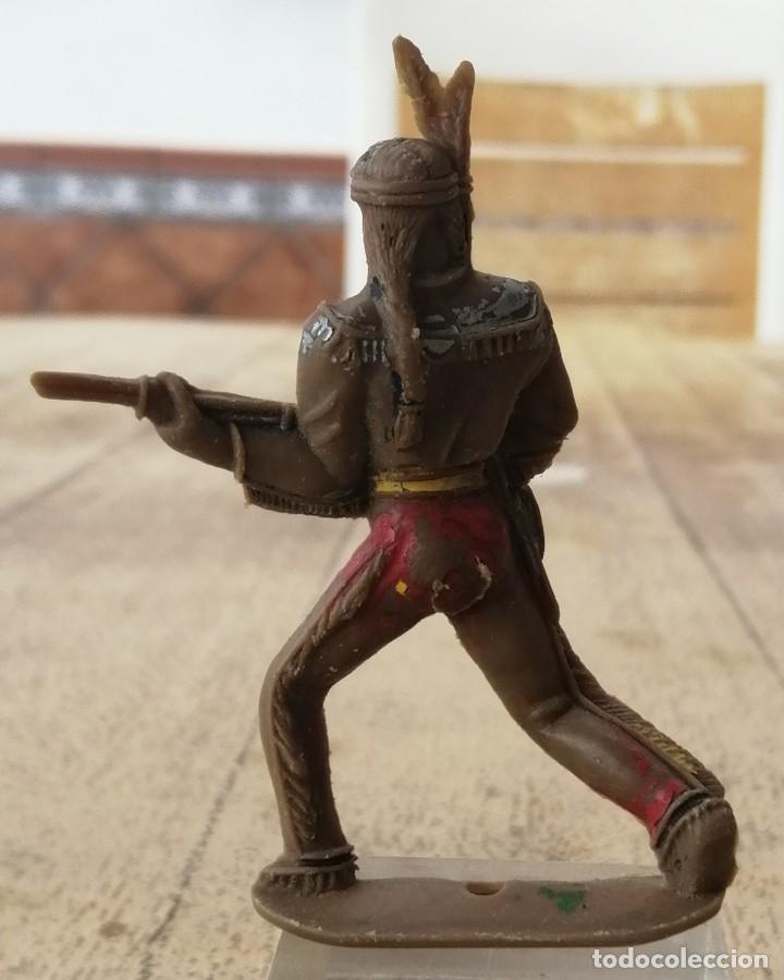 Figuras de goma y PVC: Antiguo Indio Comansi - Foto 4
