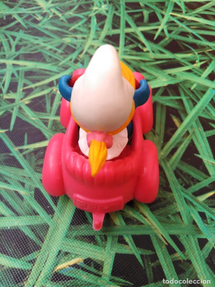 Figuras de goma y PVC: Mu&ntilde;eca goma Pitufina con coche - Foto 4