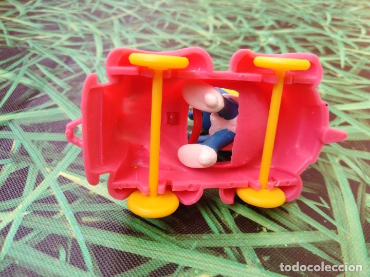 Figuras de goma y PVC: Mu&ntilde;eca goma Pitufina con coche - Foto 5