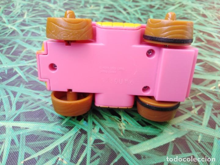 Figuras de goma y PVC: Mu&ntilde;eca goma Pitufina con coche - Foto 5