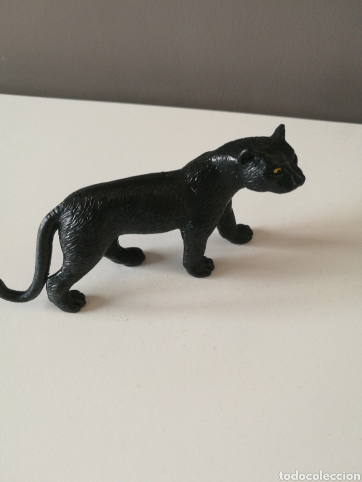 Figuras de goma y PVC: Pantera negra miniland - Foto 1