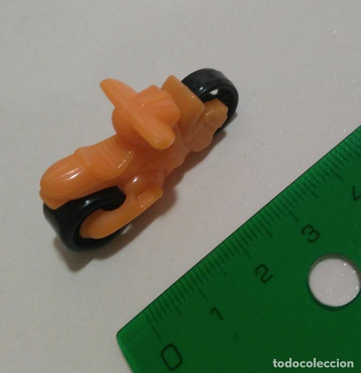 Figure di Gomma e PVC: kinder moto miniatura escala vehiculo mini naranja