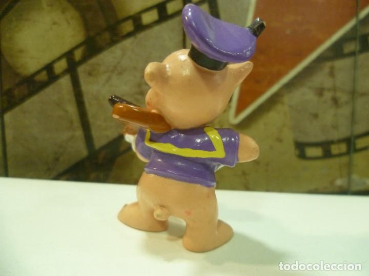 Figuras de goma y PVC: Figura cerdito con violin - Foto 2