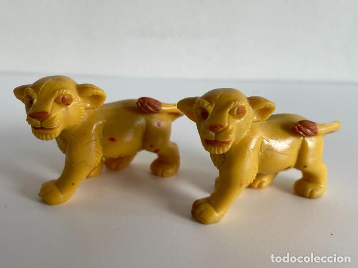Figuras de Goma y PVC: LOTE DOS FIGURAS, SIMBA REY LEON, COMANSI, GOMA RIGIDA ...L4031