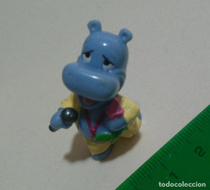 Figure di Gomma e PVC: happy hippo talent show monobloc mu&ntilde;ecos hipopotamos figuras hipo cantante orquesta