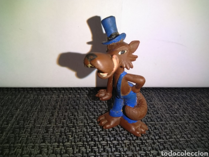 Figure di Gomma e PVC: FIGURA GOMA EDUCO BABY MADE IN SPAIN LOBO FEROZ CAPERUCITA LOS TRES CERDITOS RARA