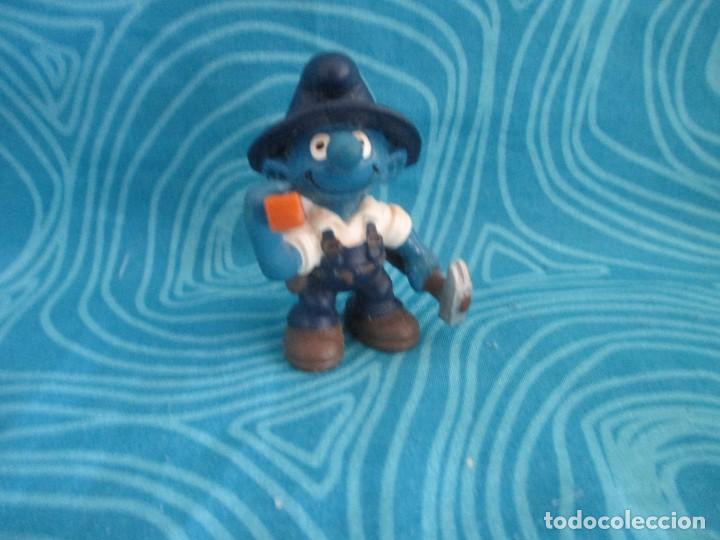 Figuras de goma y PVC: ANTIGUO PITUFO, SCHLEICH 2000 PEYO, NUM 3 - Foto 3
