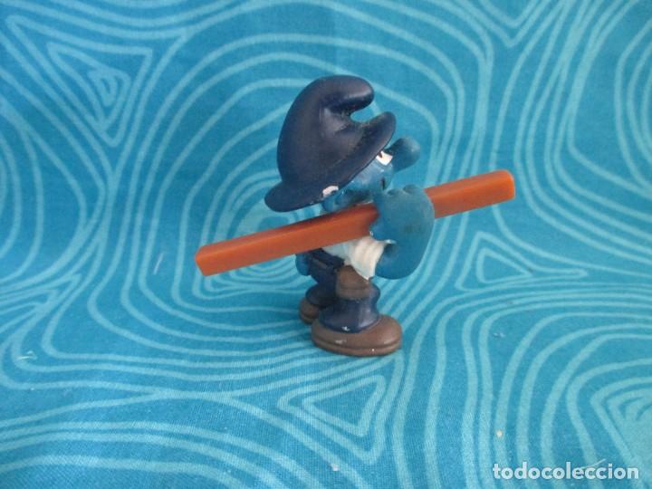 Figuras de goma y PVC: ANTIGUO PITUFO, SCHLEICH 2000 PEYO, NUM 3 - Foto 4