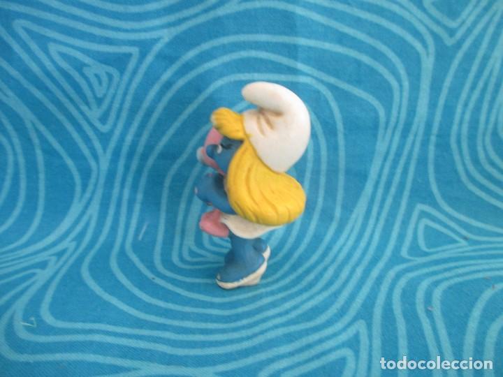 Figuras de goma y PVC: ANTIGUO PITUFINA, GERMANY 1983, NUM 7 - Foto 5