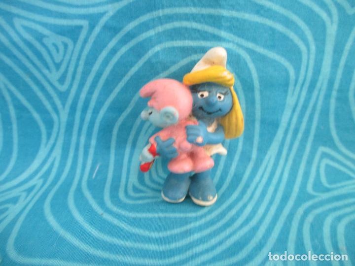 Figuras de goma y PVC: ANTIGUO PITUFINA, GERMANY 1983, NUM 7 - Foto 1
