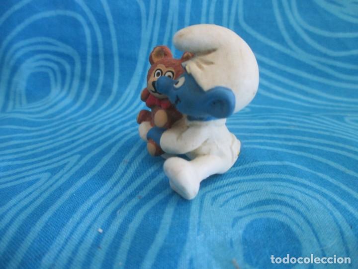 Figuras de goma y PVC: ANTIGUO PITUFO, PEYO 79 NUM 9 - Foto 3