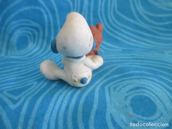 Figuras de goma y PVC: ANTIGUO PITUFO, PEYO 79 NUM 9 - Foto 5