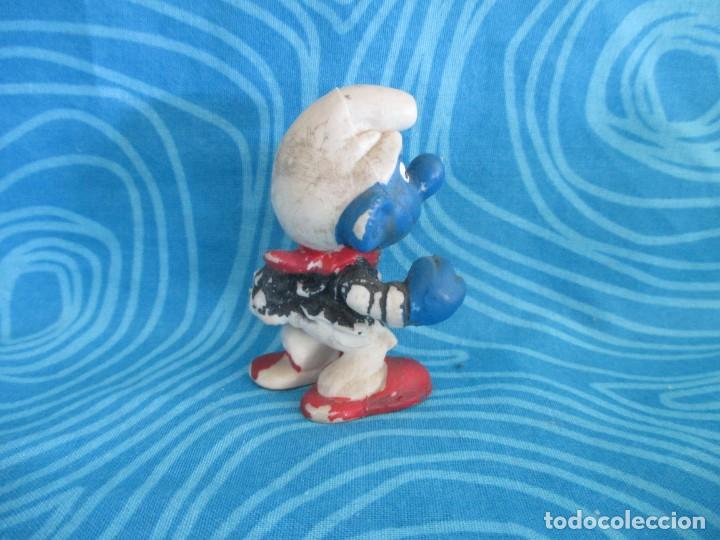 Figuras de goma y PVC: ANTIGUO PITUFO, SIN MARCA NUM 10 - Foto 3