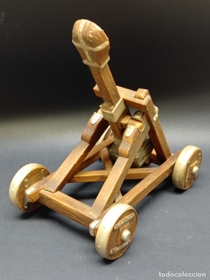 Figuras de goma y PVC: 19 cm catapulta medieval asedio castillo - Foto 2