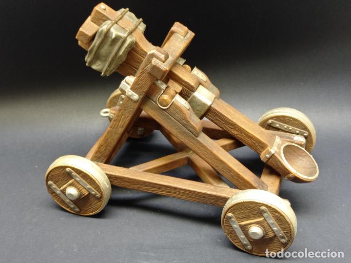 Figuras de goma y PVC: 19 cm catapulta medieval asedio castillo - Foto 3