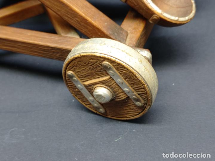 Figuras de goma y PVC: 19 cm catapulta medieval asedio castillo - Foto 4