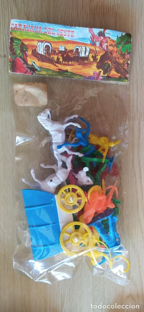 Figuras de goma y PVC: CARAVANA DEL OESTE - Foto 1