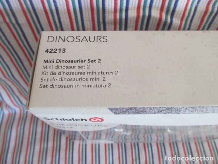 Figuras de goma y PVC: SCHLEICH MINI DINOS CON PUZZLE - Foto 4