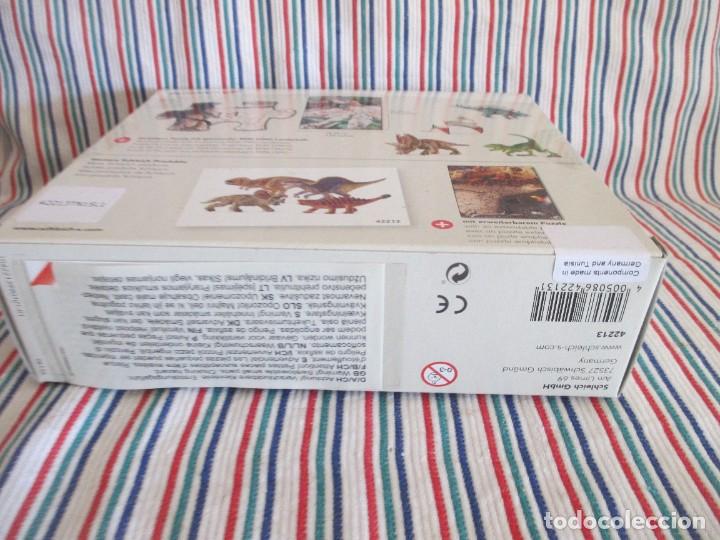 Figuras de goma y PVC: SCHLEICH MINI DINOS CON PUZZLE - Foto 8