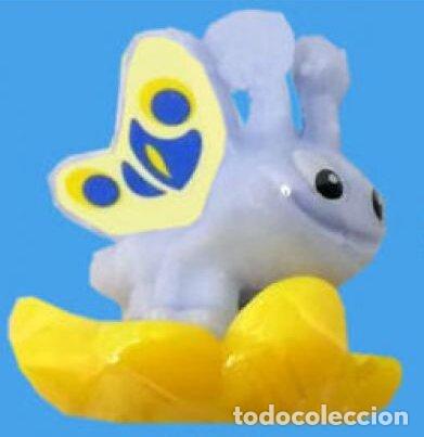 Figuras de Borracha e PVC: Kinder sorpresa EN202 + bpz - AMICI DELA SCUOLA MIXART - FARFALLA - Kinder