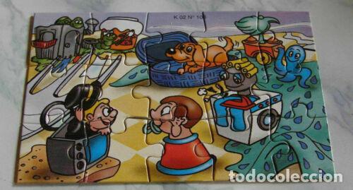 Figuras de Borracha e PVC: Kinder puzzle K02 N&deg;106 - Kinder