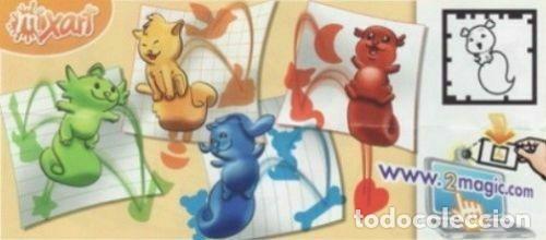 Figuras de Borracha e PVC: Kinder sorpresa FT027 + bpz - MIXART - TIMBRO VERDE - Kinder