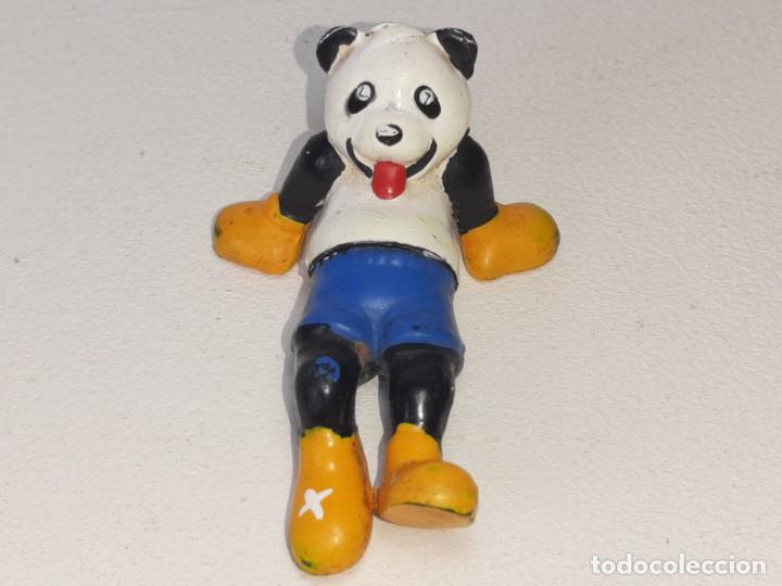 Figuras de goma y PVC: ANTIGUA FIGURA DE GOMA PROMOCIONAL DE EMBUTIDOS EL POZO JUEGOS OLIMPICOS BARCELONA 92
