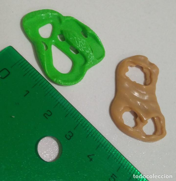 Figuras de Borracha e PVC: accesorios kinder monobloc angelito angel demonio diablo figurita mu&ntilde;eco miniatura mini peanas