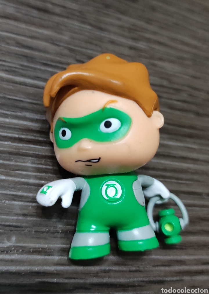 Figuras de goma y PVC: Figura Green Lantern cabez&oacute;n DC - Foto 1