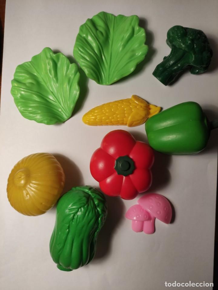 Figuras de Goma y PVC: Verduras, juguetes plastico, sin marca