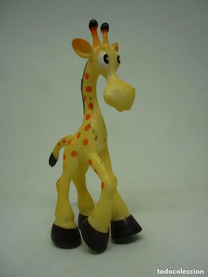 Figuras de goma y PVC: Figura de jirafa - 9 cm - Foto 1