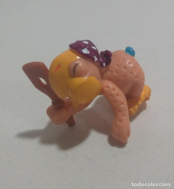 Figuras de Borracha e PVC: figura de KINDER LORO PIRATA PAPAGAYo miniatura mini papagali perteneciente a barca