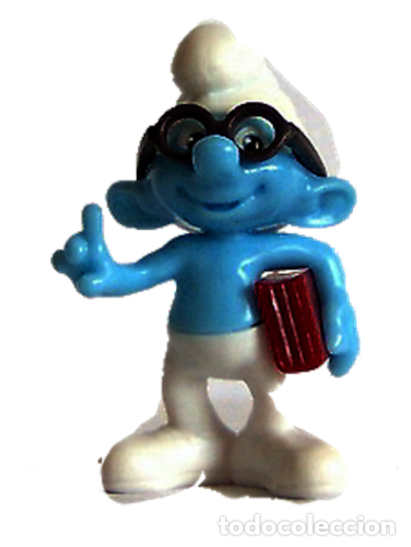 Figuras de Borracha e PVC: Kinder sorpresa MPG FT123 - THE SMURFS 2 - PUFFO QUATTROCCHI - Kinder