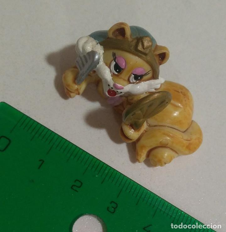 Figuras de Borracha e PVC: faraona gata GATO EGIPCIO KINDER EGIPTO con espejo MU&Ntilde;ECO FIGURA presumida