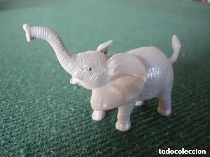 Figuras de goma y PVC: Figura de elefante - 4,5 cm - Foto 1