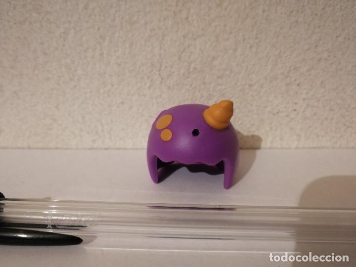 Figuras de Goma y PVC: PELO CABEZA - PINYPON - PVC - COLOR LILA - FAMOSA