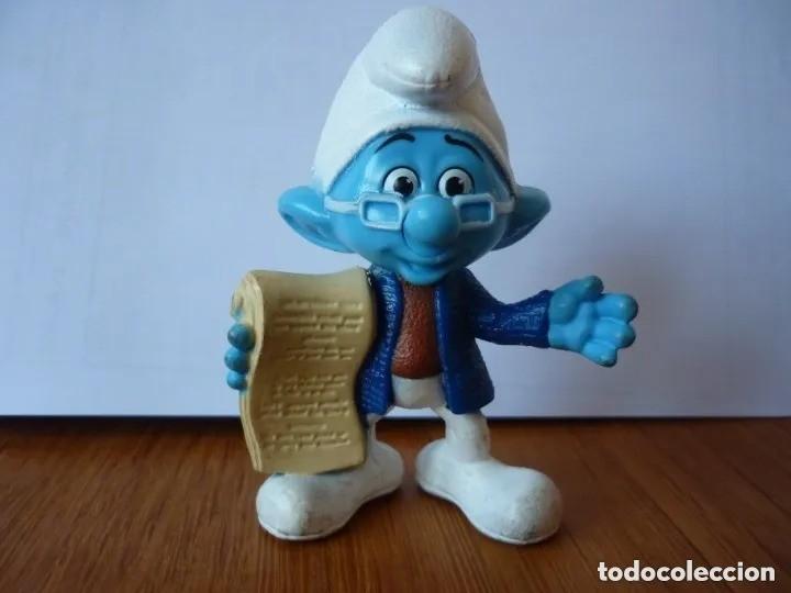Figuras de goma y PVC: Figura Pitufo - McDonalds 2013 - Foto 1