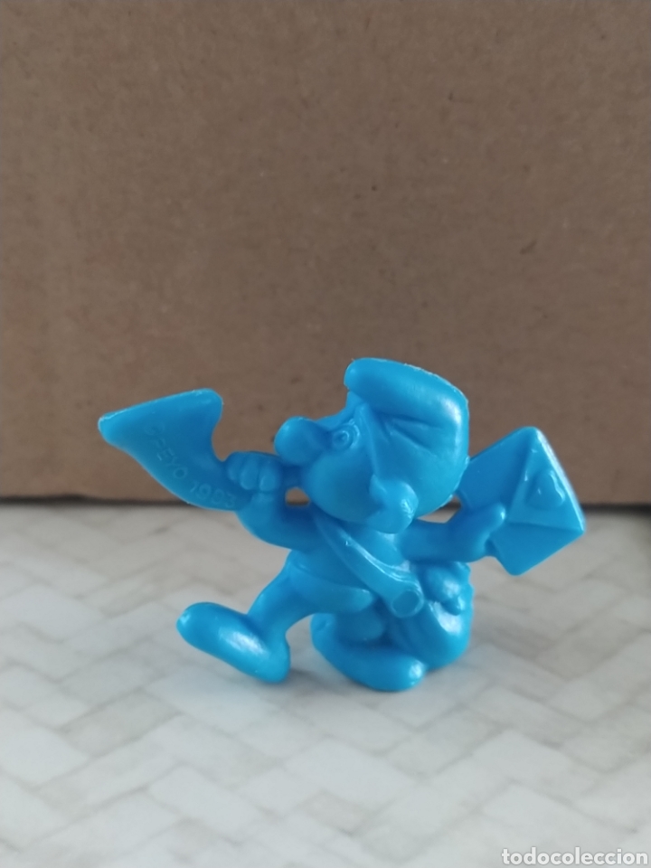 Figuras de goma y PVC: Figura Dunkin Pitufo - Foto 1