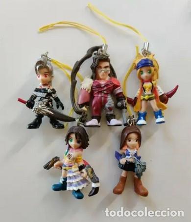 Figuras de goma y PVC: Final Fantasy X-2 Lote de 5 - Foto 1
