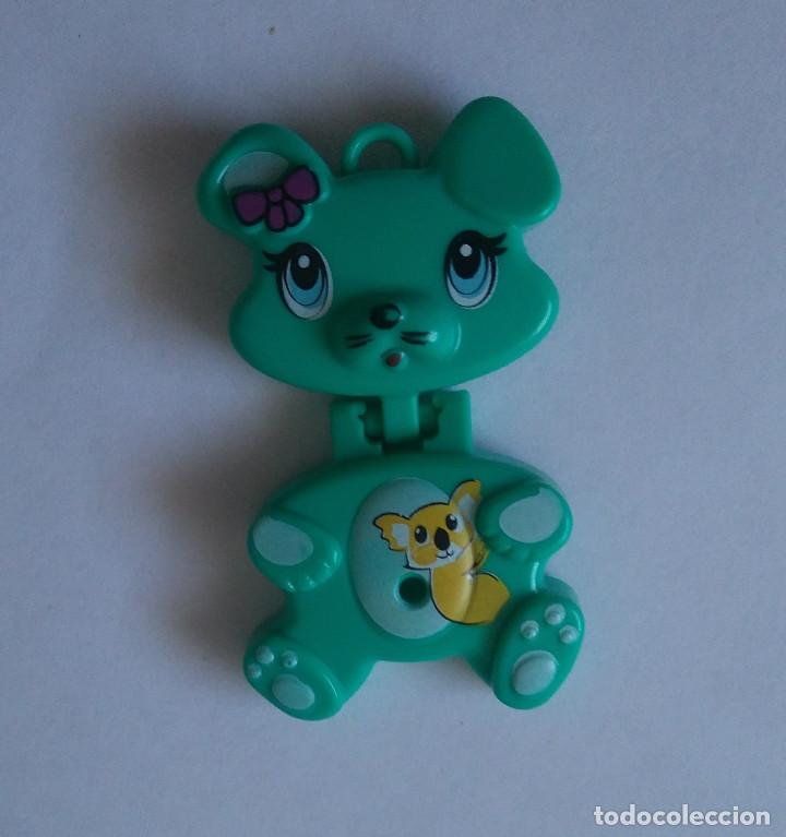 Figuras de Borracha e PVC: kinder ni&ntilde;a osito cajita miniatura mini