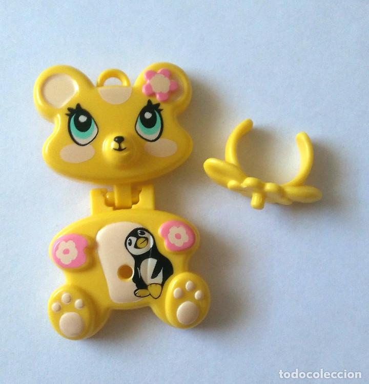 Figuras de Borracha e PVC: kinder ni&ntilde;a osito cajita miniatura mini anillo teddy bear oso