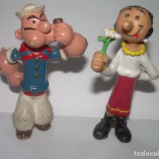 Figuras de Goma y PVC: DOS ANTIGUAS FIGURAS.. Lote 298645543