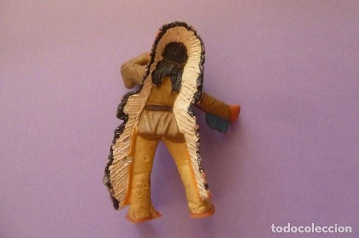 Figuras de goma y PVC: Figura Indio comanche. Bullyland - Foto 2