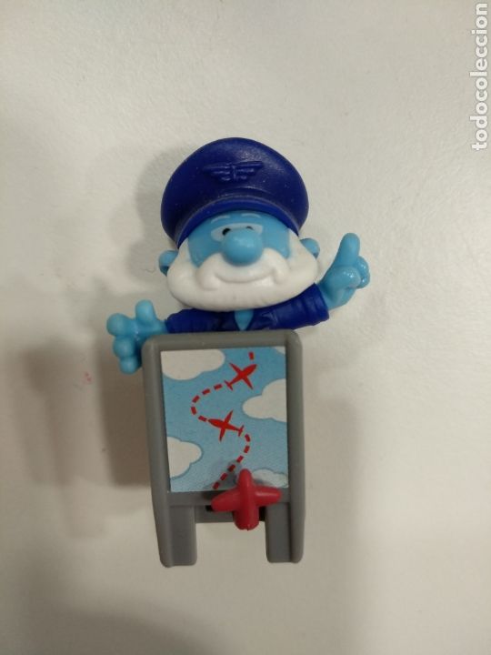 Figuras de Borracha e PVC: C0G - CONTROL DE PISTA / KINDER SORPRESA 2021 / PITUFOS / SCHTROUMPFS