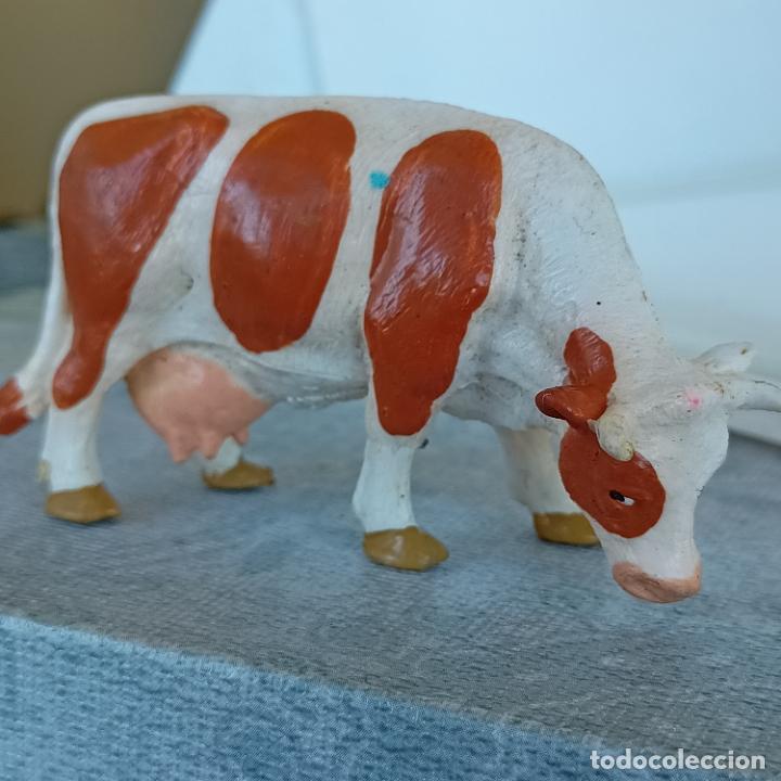 Figuras de goma y PVC: FIGURA DE VACA DE BULLYLAND COW - Foto 3